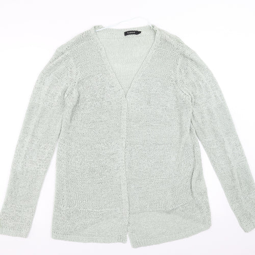 b.young Womens Green   Cardigan Jumper Size L