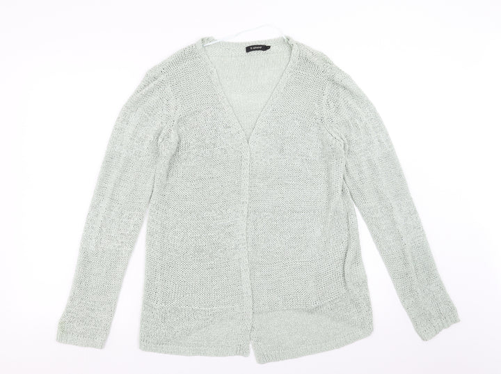 b.young Womens Green   Cardigan Jumper Size L