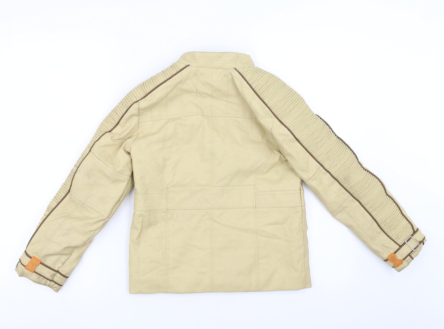 Disney Store Boys Beige   Jacket Coat Size 7-8 Years  - star wars