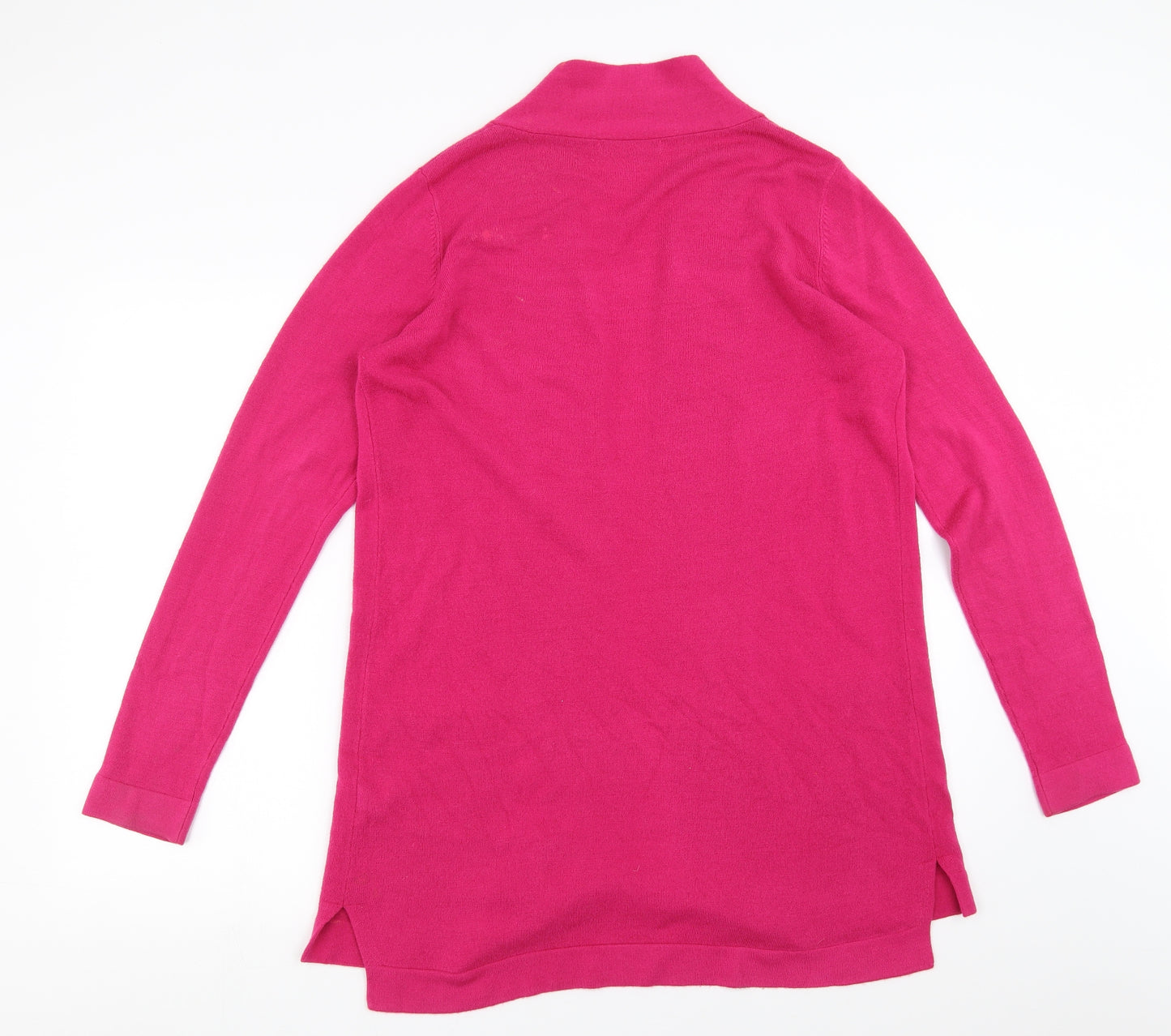 Marks and Spencer Womens Pink   Cardigan Jumper Size 14