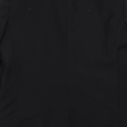 Marks and Spencer Mens Black   Jacket Suit Jacket Size 42  - long