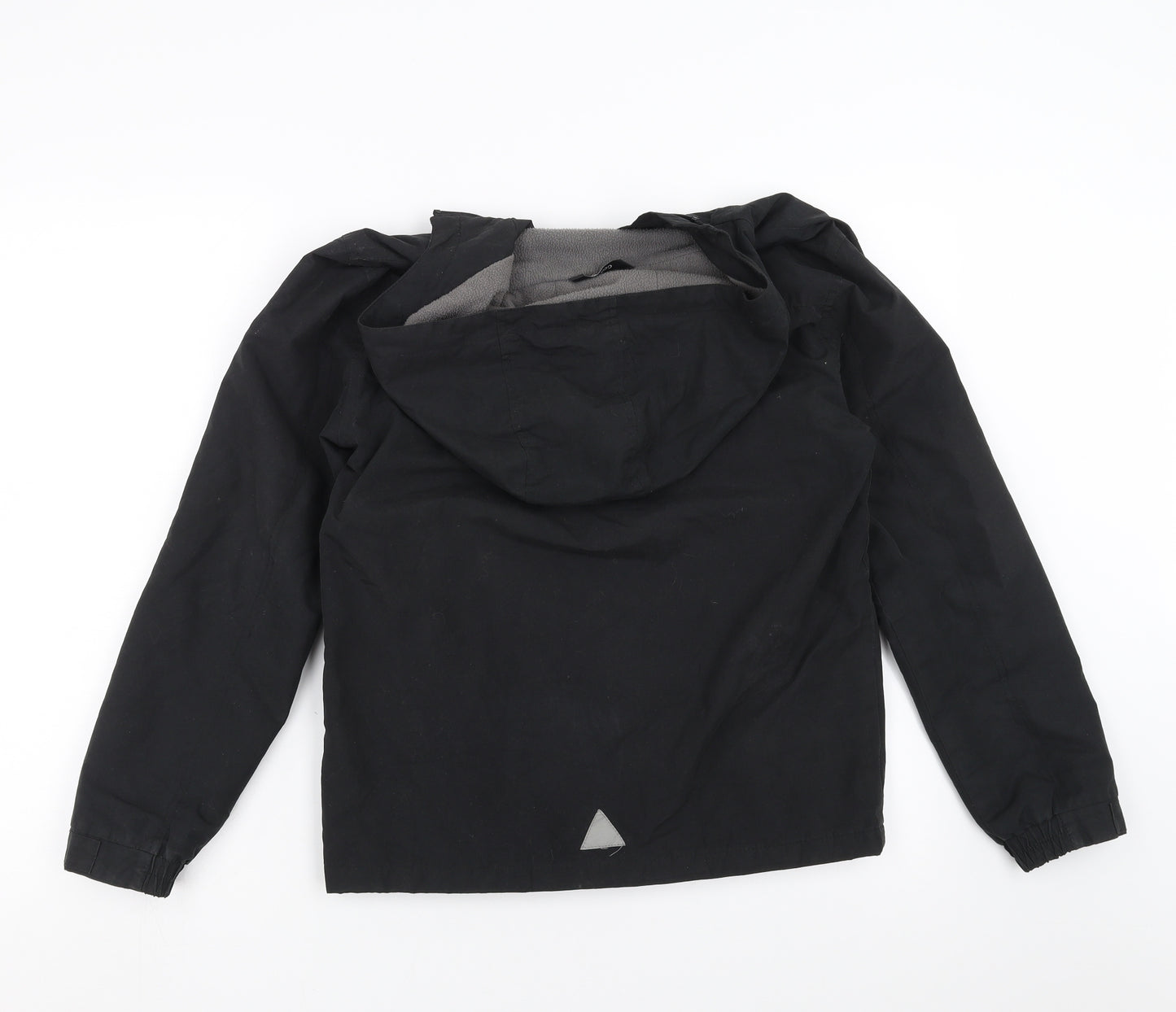 George Boys Black   Jacket Coat Size 12-13 Years  - fleece lined