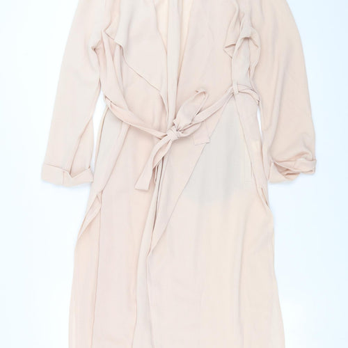 Primark Womens Pink   Overcoat Jacket Size 12