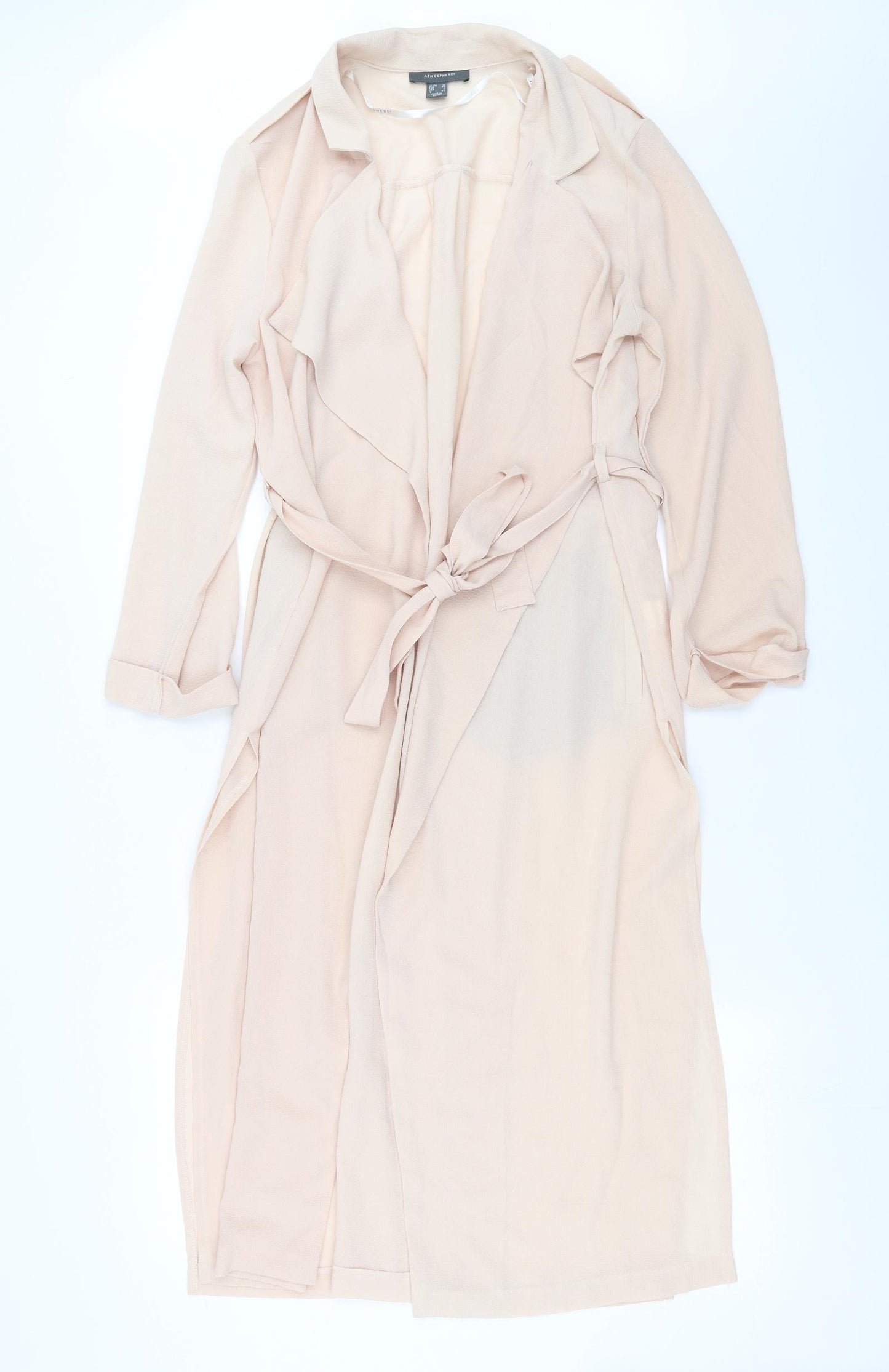 Primark Womens Pink   Overcoat Jacket Size 12