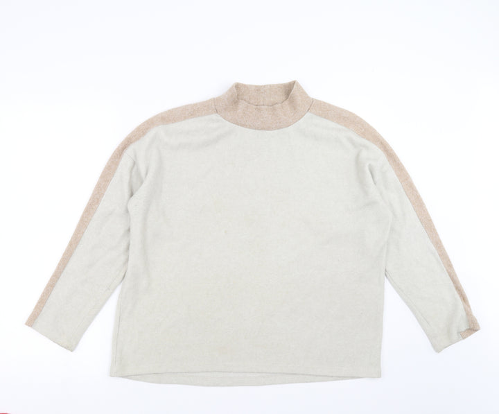 Sainsburys  Womens Beige   Pullover Jumper Size 14