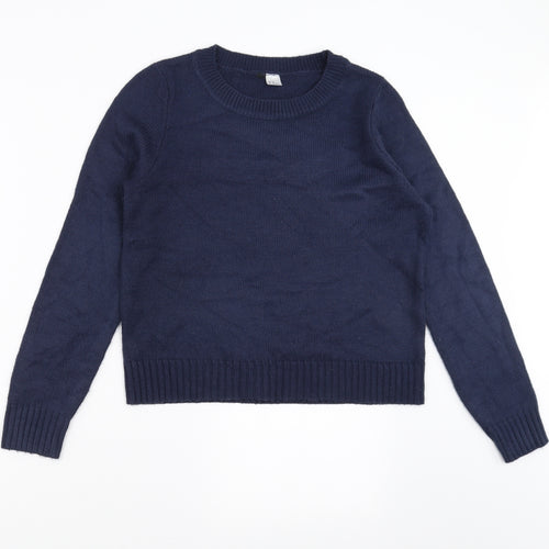 Divided by H&M Womens Blue   Pullover Jumper Size XS