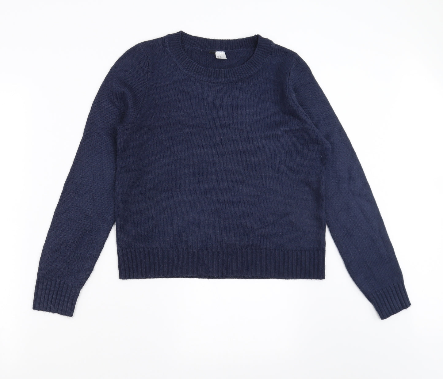 Divided by H&M Womens Blue   Pullover Jumper Size XS