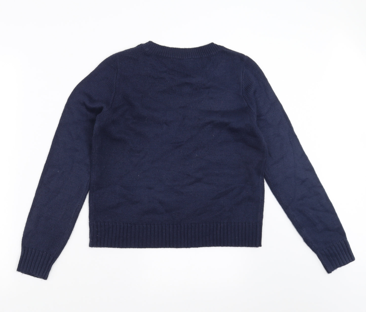 Divided by H&M Womens Blue   Pullover Jumper Size XS