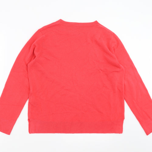 Marks and Spencer Womens Pink   Pullover Jumper Size 16