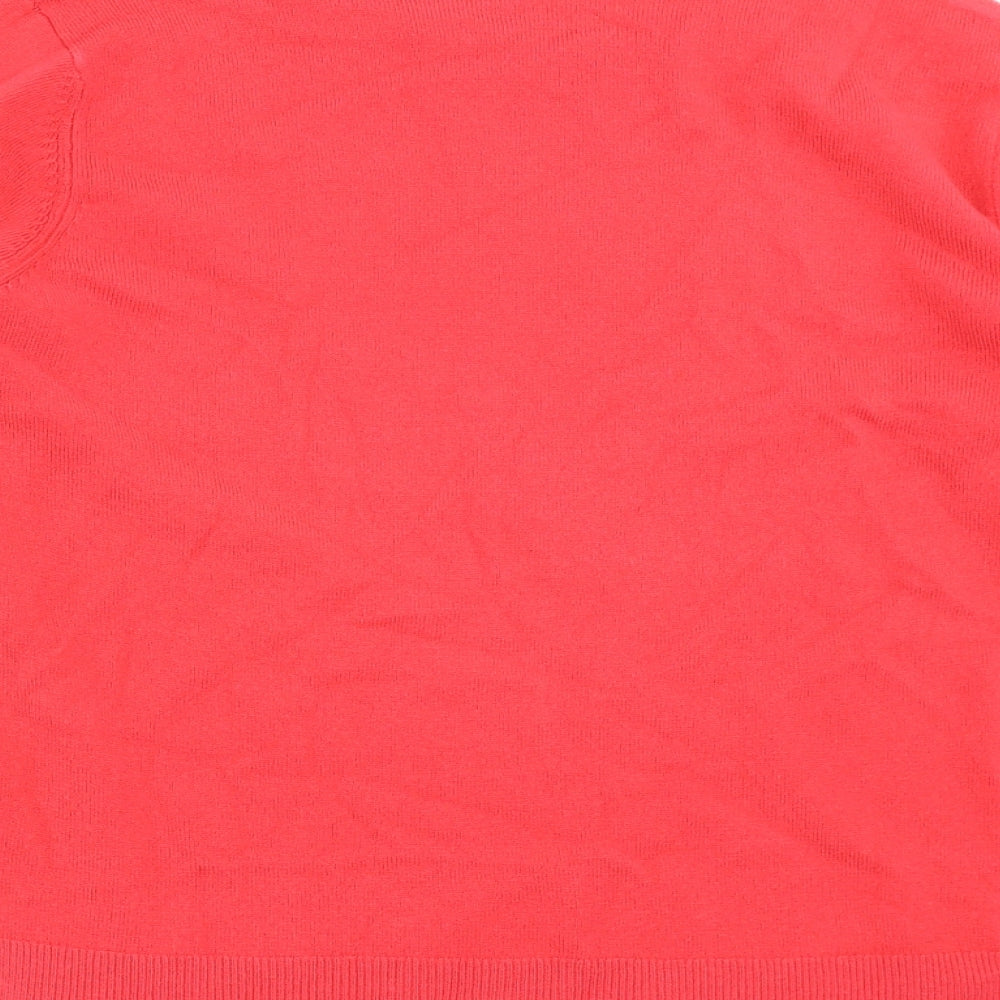 Marks and Spencer Womens Pink   Pullover Jumper Size 16