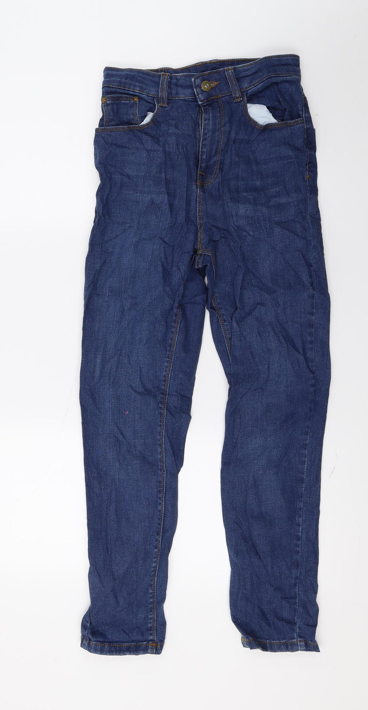Collution Womens Blue Denim Skinny Jeans Size 26 in L25 in