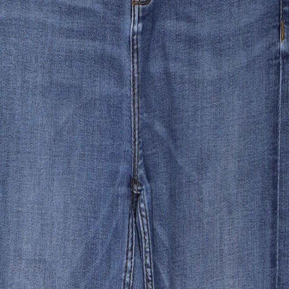 Marks and Spencer Womens Blue  Denim Skinny Jeans Size 10 L26 in