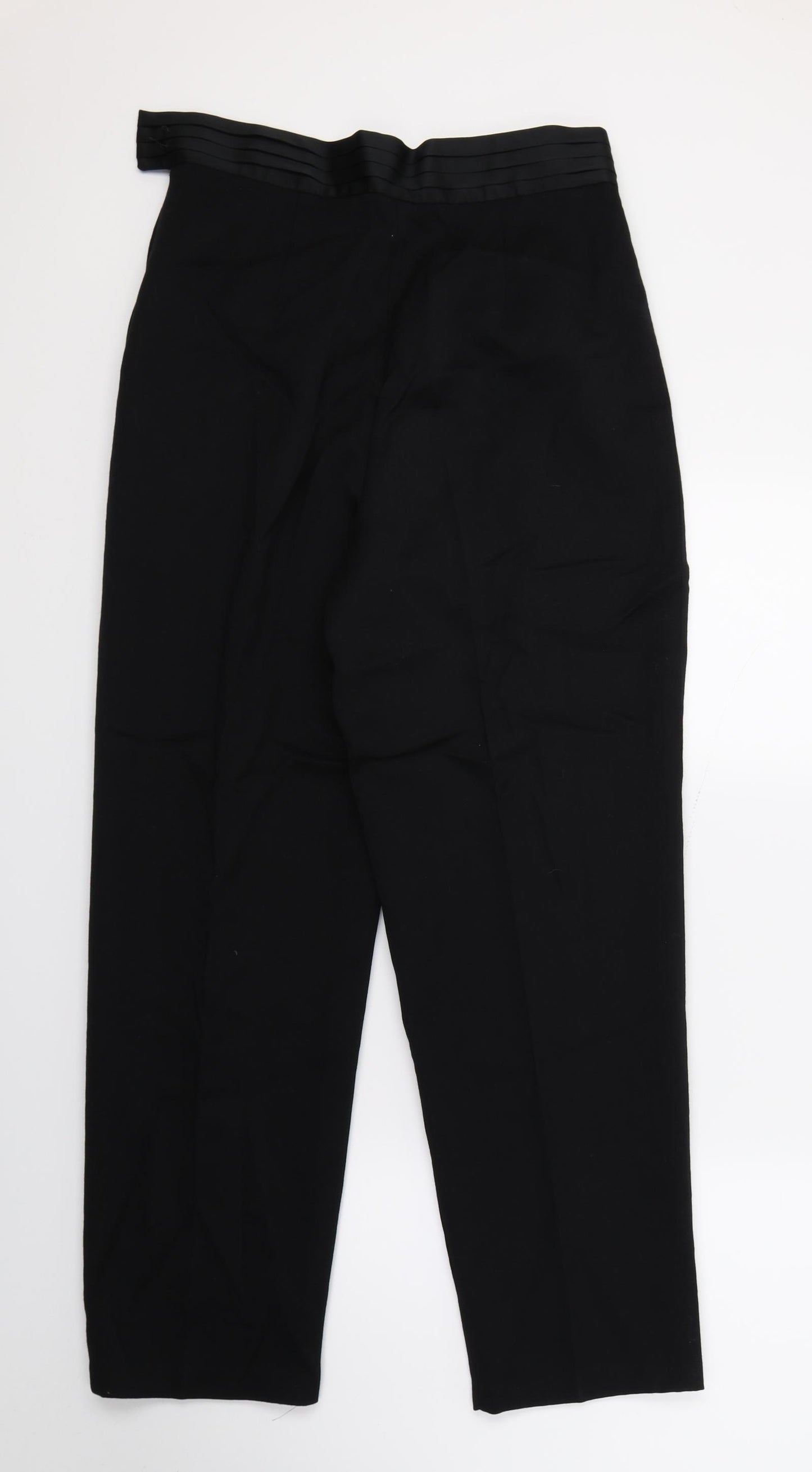 Marks and Spencer Womens Black   Trousers  Size 14 L28 in