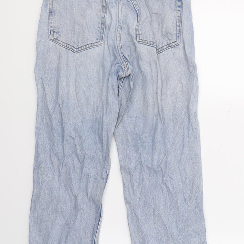 Topshop Womens Blue  Denim Cropped Jeans Size 27 in L22 in