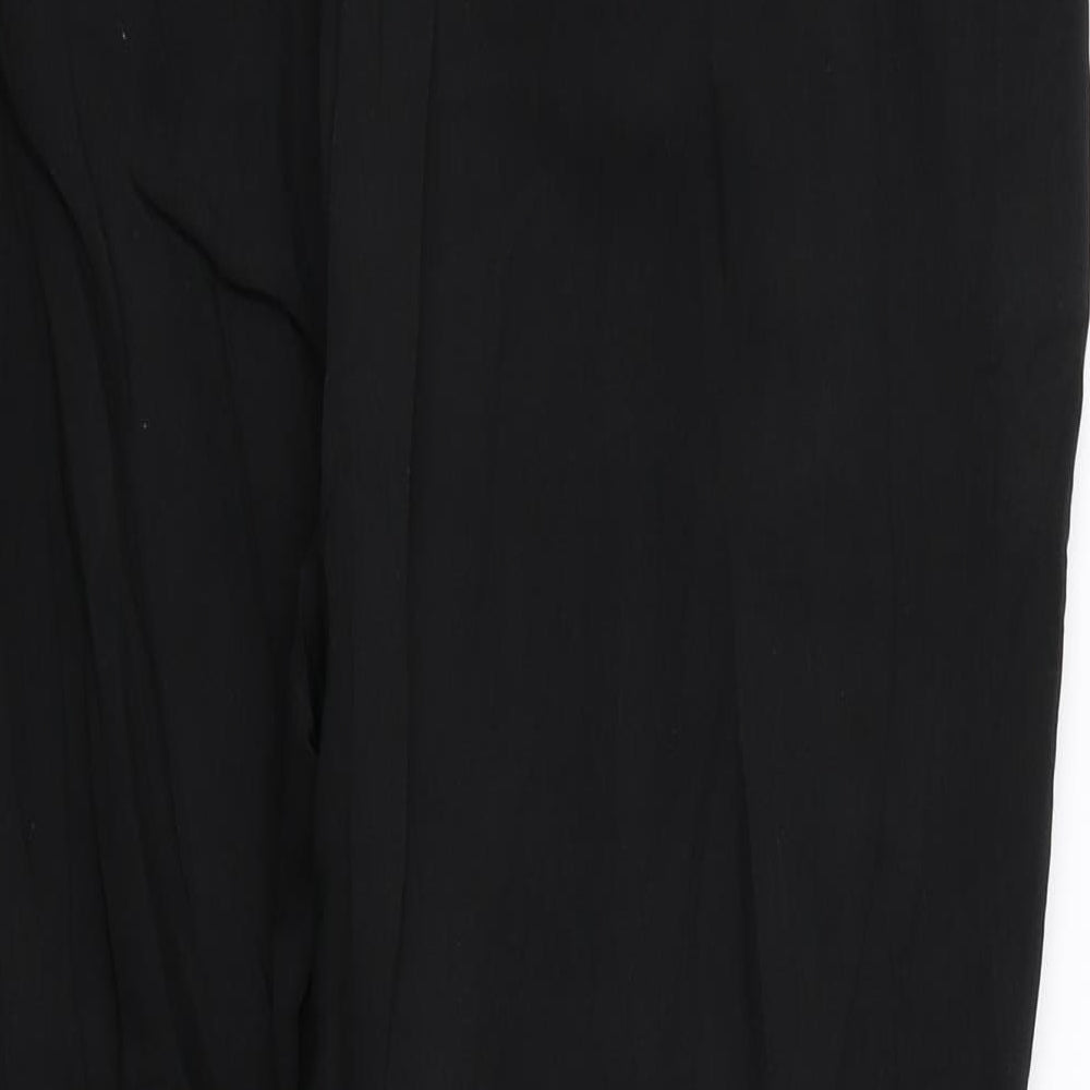Papaya Womens Black   Trousers  Size 16 L23 in