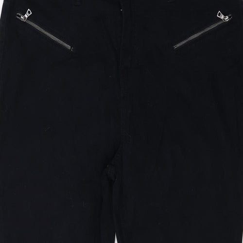 TU Womens Blue  Denim Capri Jeans Size 16 L24 in