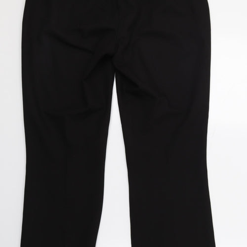 Nutmeg Womens Black   Trousers  Size 10 L28 in
