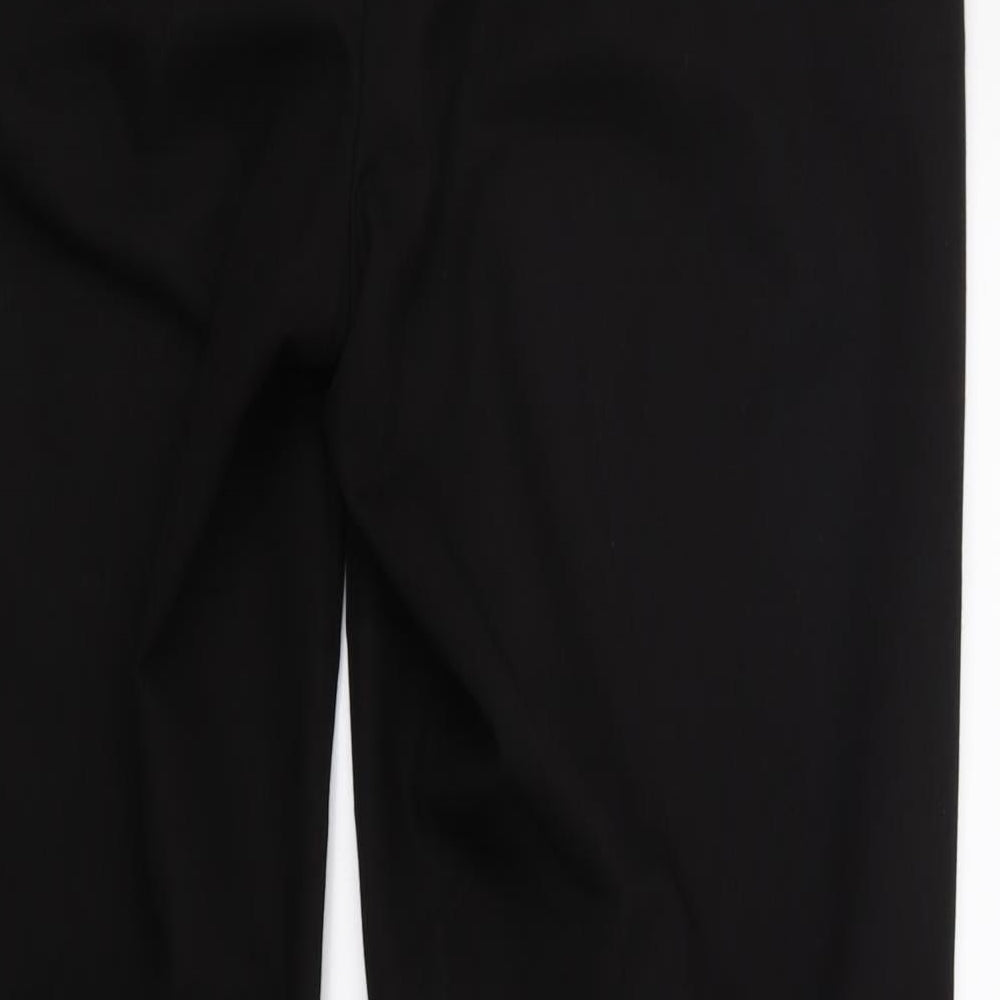 Nutmeg Womens Black   Trousers  Size 10 L28 in