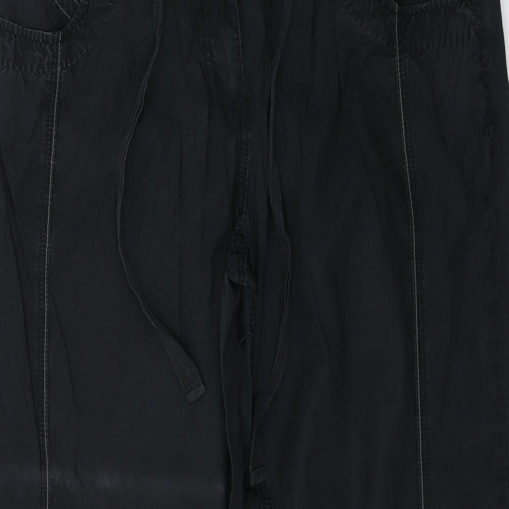 Dorothy Perkins Womens Black   Trousers  Size 14 L28 in