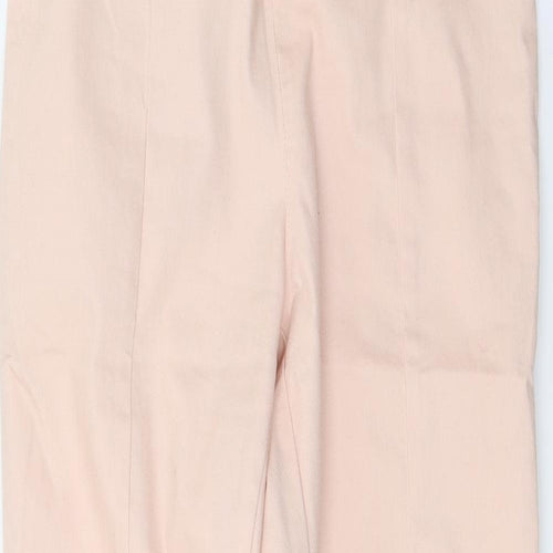 H&M Womens Pink  Denim Jegging Trousers Size 12 L26 in