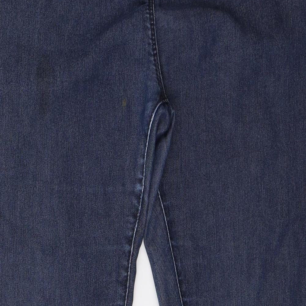 Papaya Womens Blue  Denim Skinny Jeans Size 14 L28 in