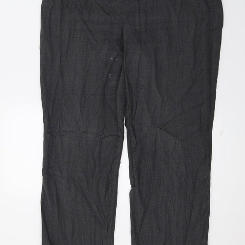 Marks and Spencer Womens Grey   Trousers  Size 12 L27 in