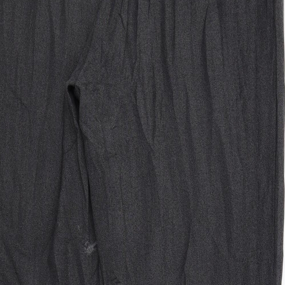 Marks and Spencer Womens Grey   Trousers  Size 12 L27 in