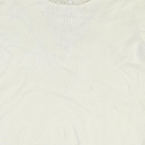 Preworn Womens Yellow   Basic T-Shirt Size M