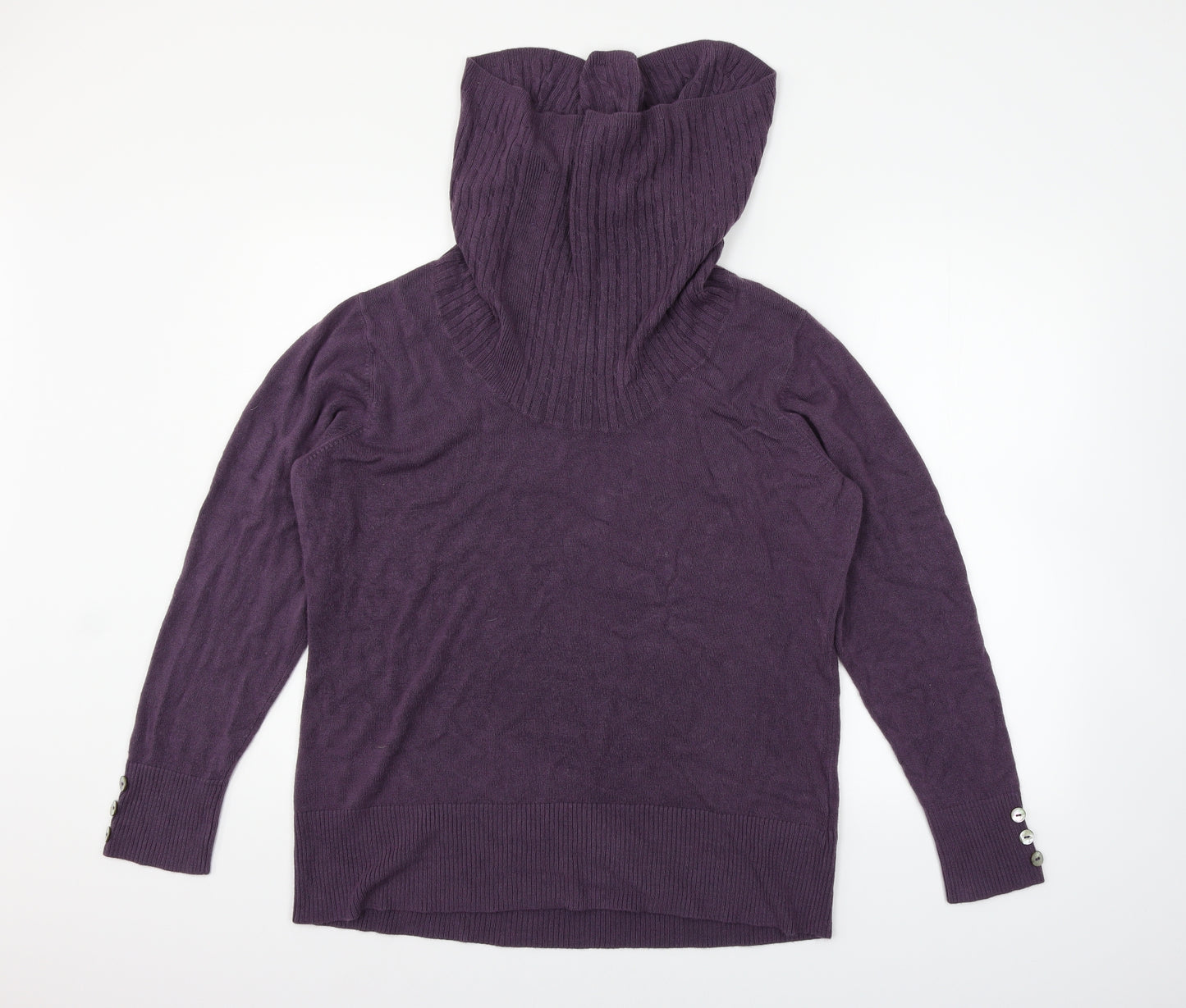 Per Una Womens Purple   Pullover Jumper Size 22