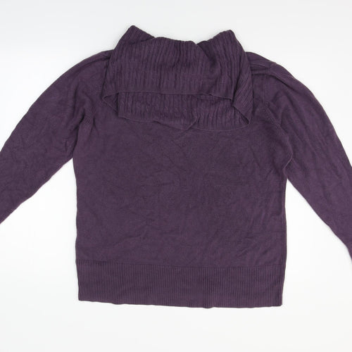 Per Una Womens Purple   Pullover Jumper Size 22