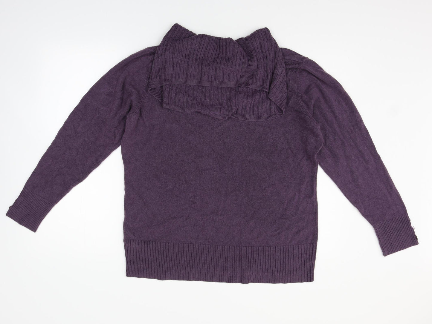 Per Una Womens Purple   Pullover Jumper Size 22