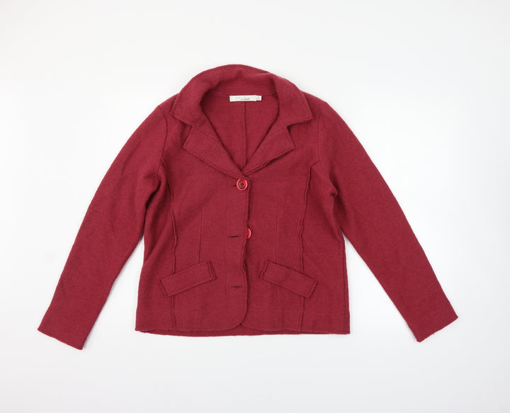 EWM Womens Pink   Jacket Coat Size M