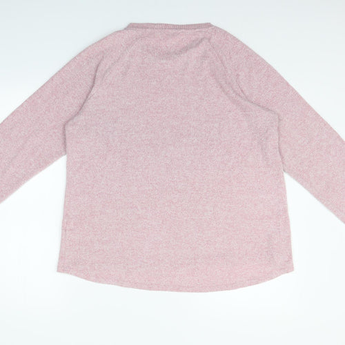 Primark Womens Pink   Pullover Jumper Size M