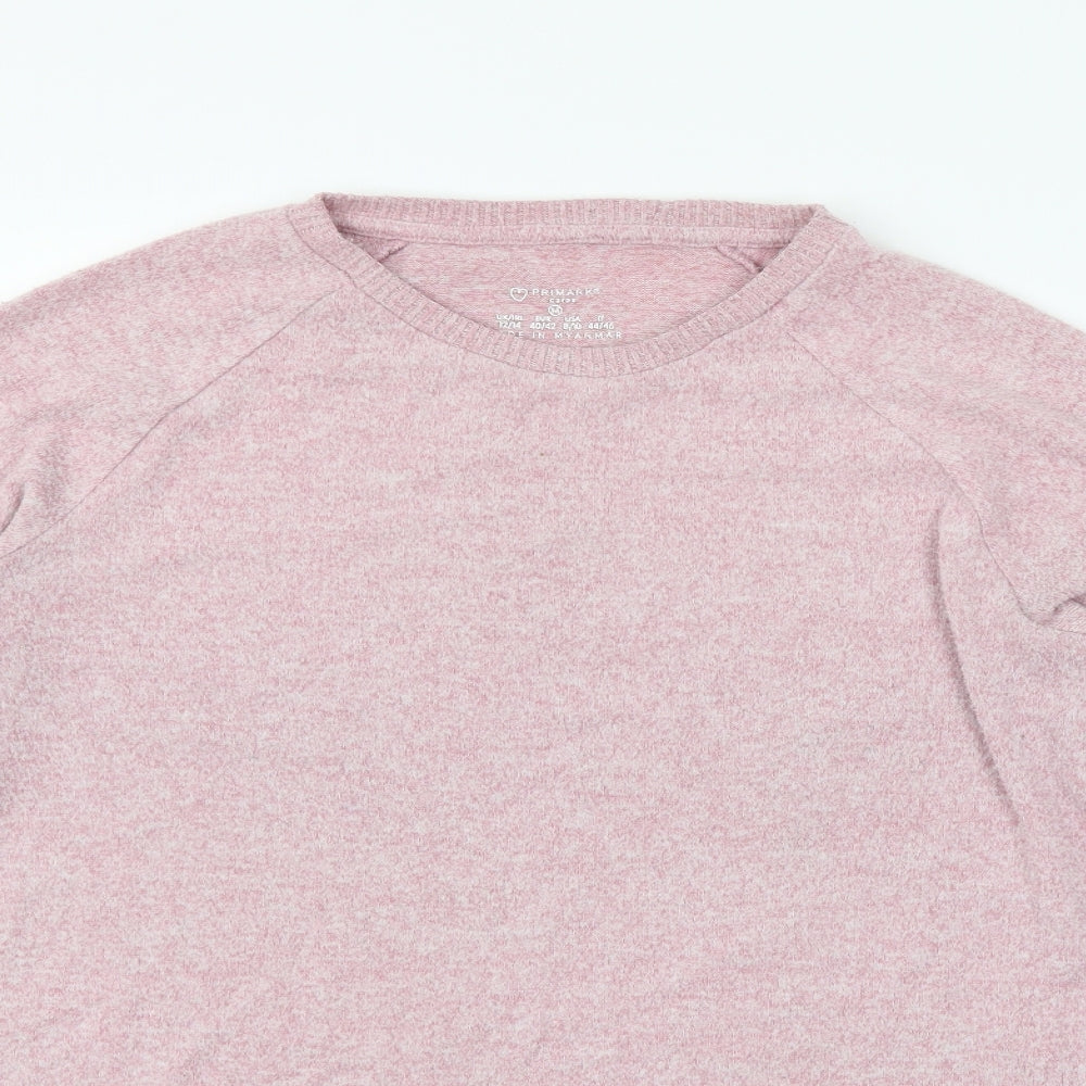 Primark Womens Pink   Pullover Jumper Size M