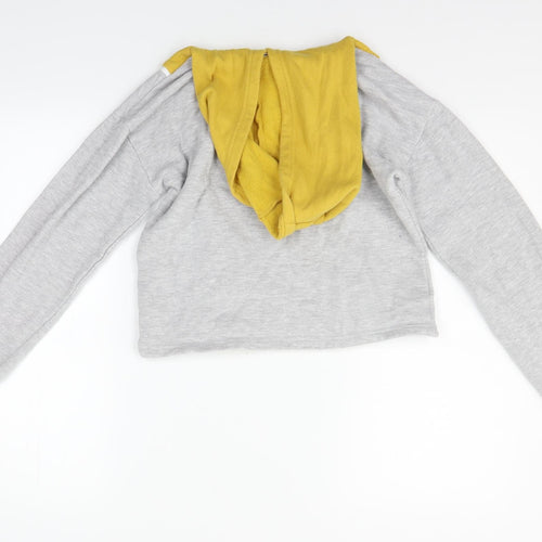 Primark Girls Grey   Henley Jumper Size 12-13 Years