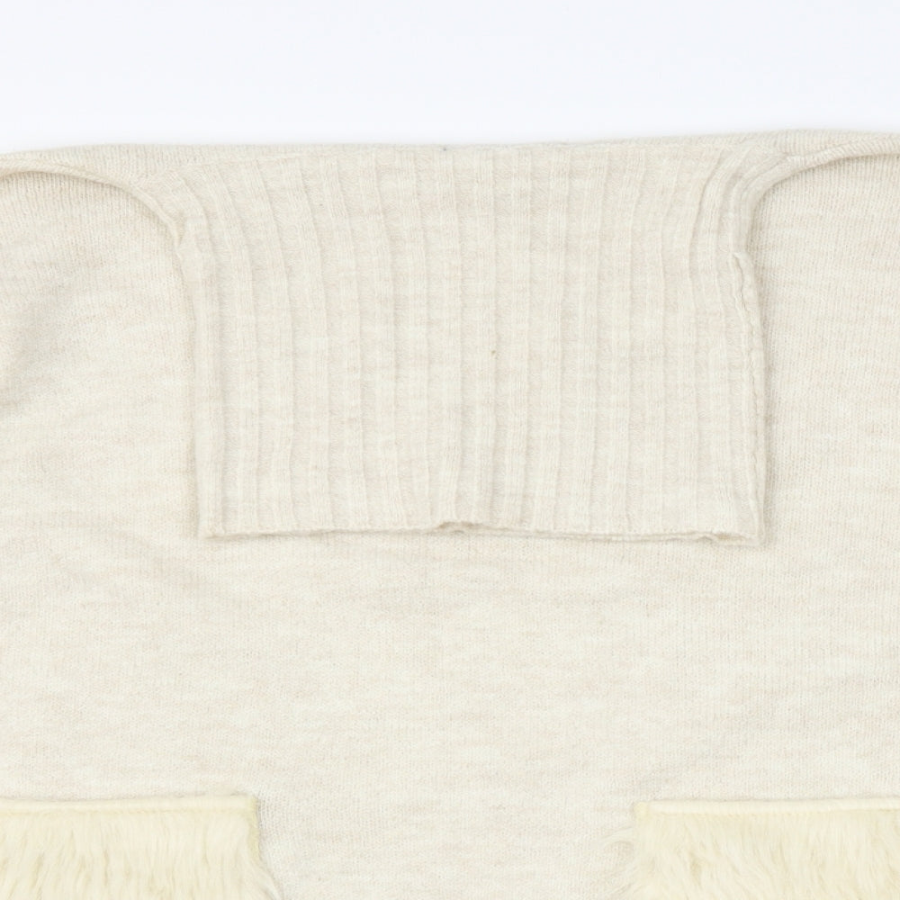 Primark Womens Beige   Pullover Jumper Size XS