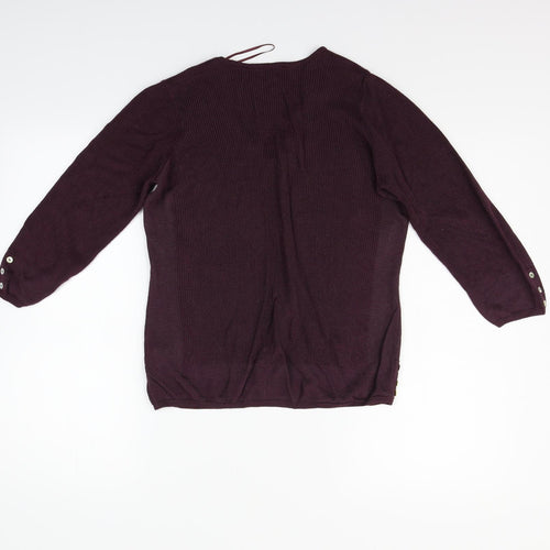 Marks and Spencer Womens Pink   Pullover Jumper Size 12