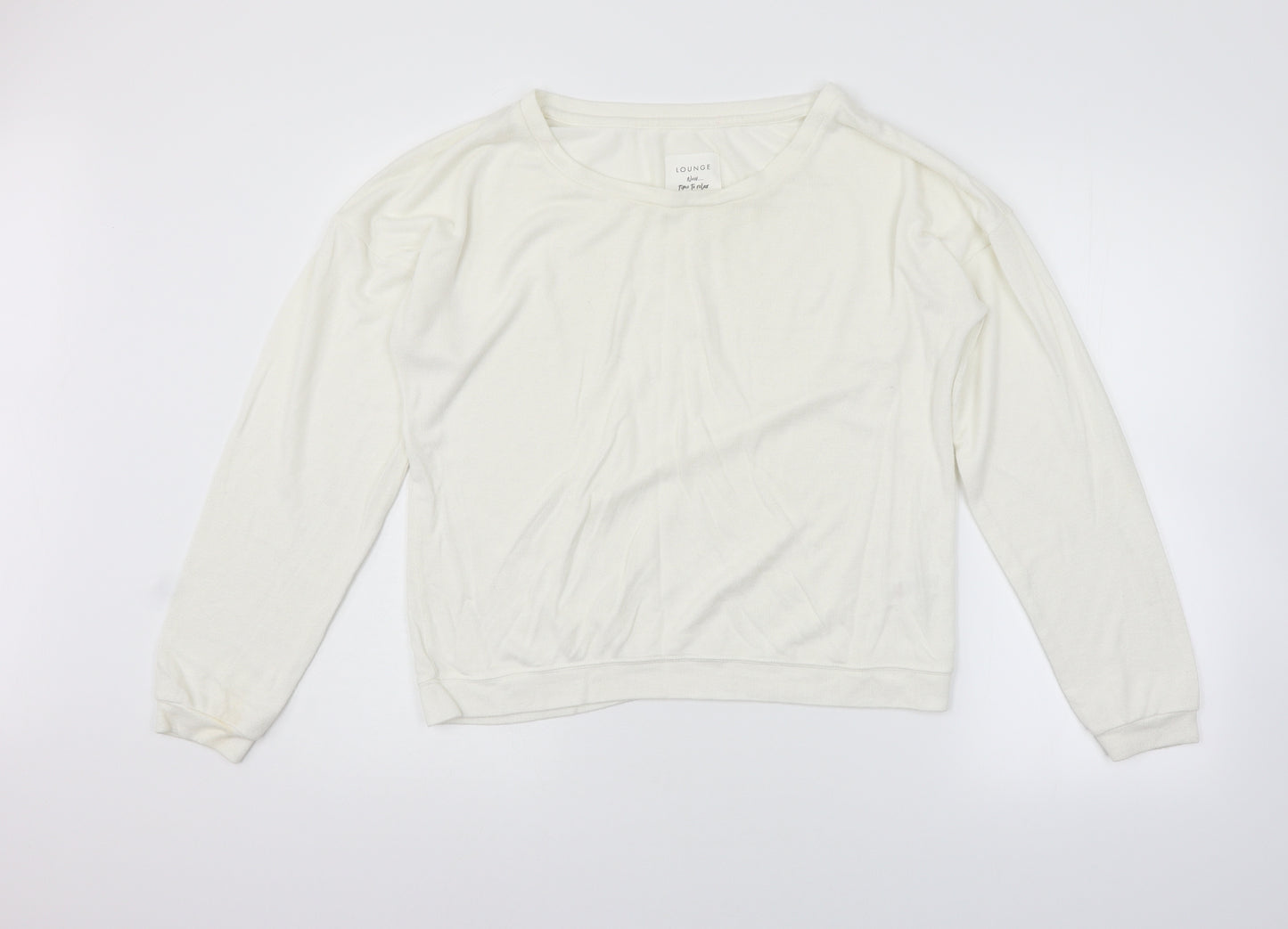 Boux Womens White   Pullover Jumper Size 14