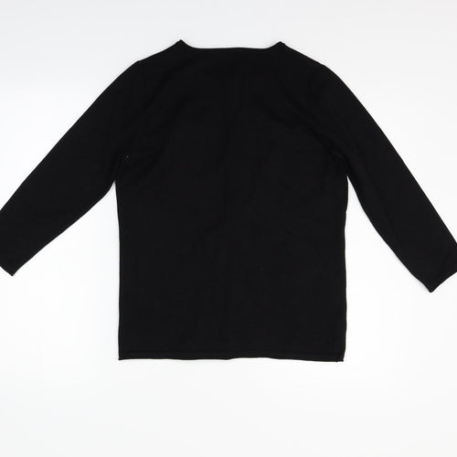 bonmarche Womens Black   Pullover Jumper Size S