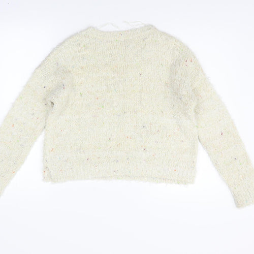 sophie Girls Yellow   Pullover Jumper Size 14-15 Years