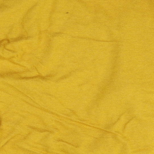Marks and Spencer Womens Yellow   Henley Jumper Size 12