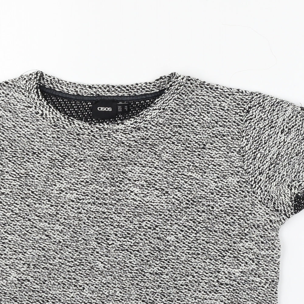 ASOS Womens White   Basic T-Shirt Size 10