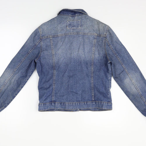 Indigo Womens Blue   Jacket  Size 8