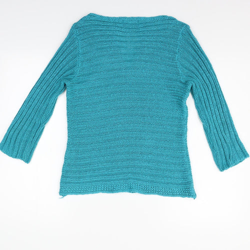 Per Una Womens Blue   Pullover Jumper Size M