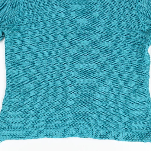 Per Una Womens Blue   Pullover Jumper Size M