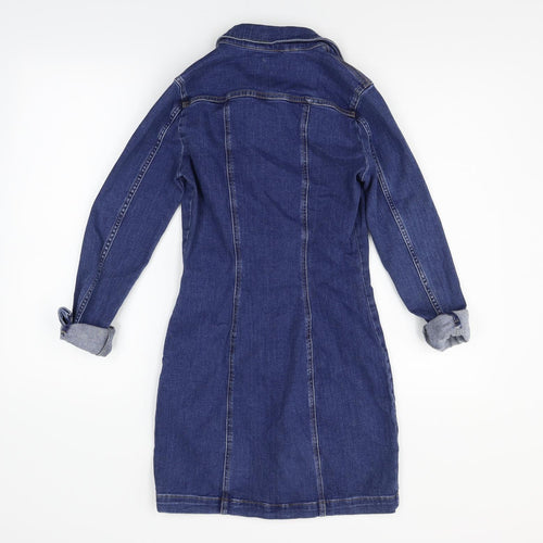 deniem & co Womens Blue   Jacket Dress  Size 6