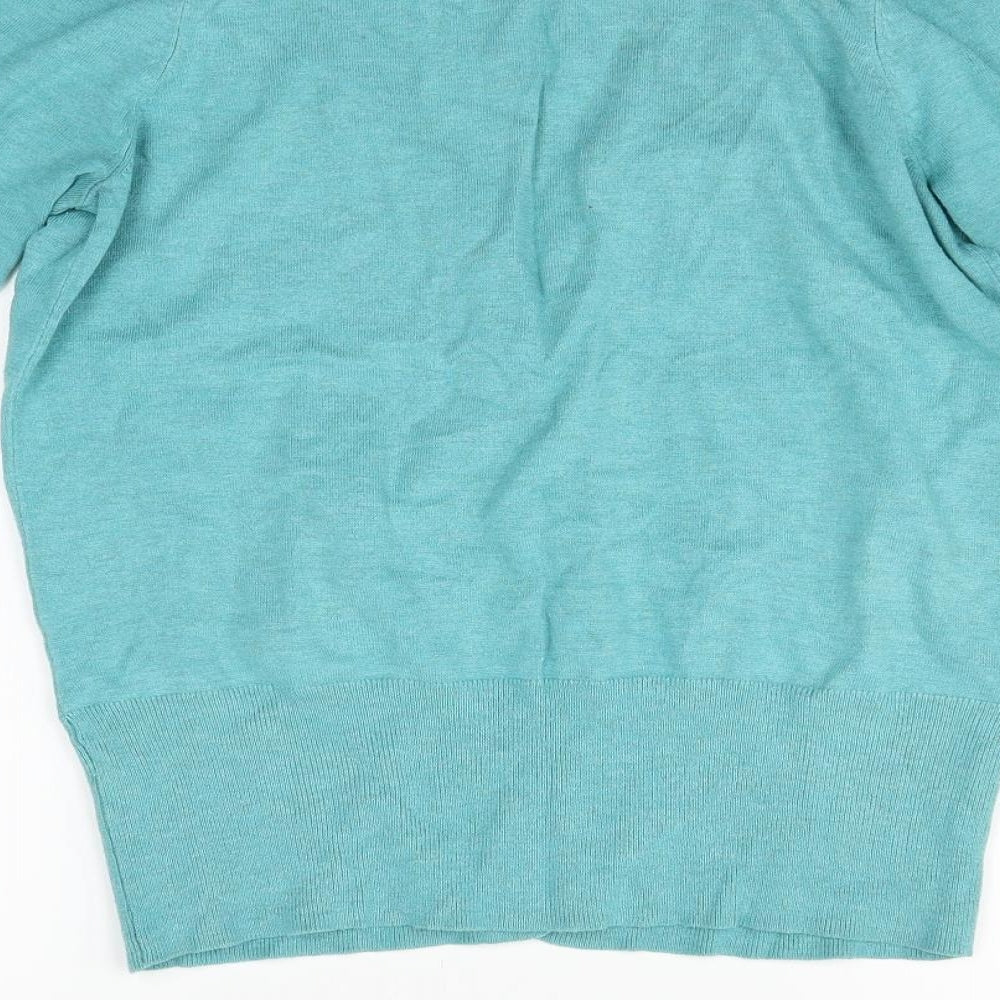 Red Herring Womens Green   Cardigan Jumper Size 16