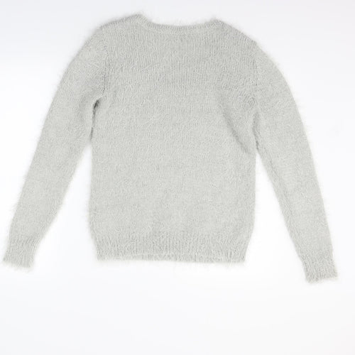 Bonprix Collection Womens Grey   Pullover Jumper Size 8