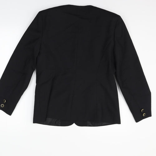 C&A Womens Black   Jacket Blazer Size 12