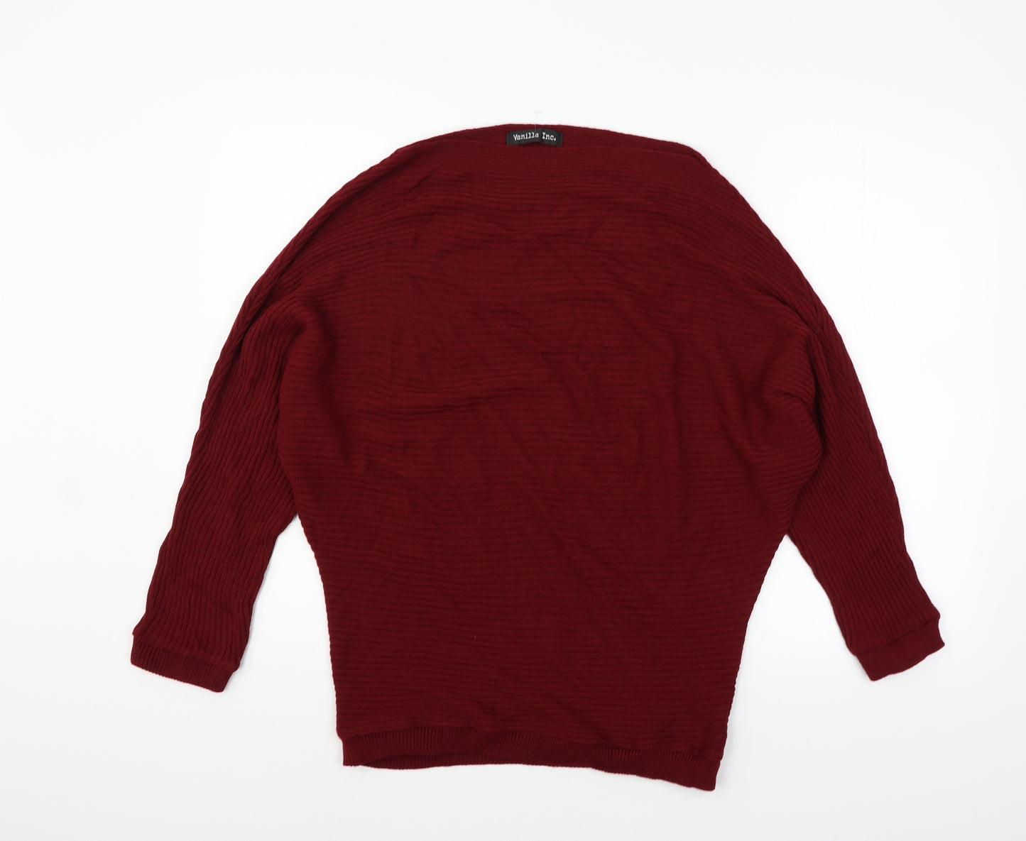 vanilla inc Womens Red   Pullover Jumper Size M